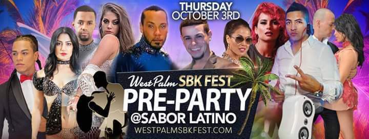 West Palm SBK Fest Pre Party At Sabor Latino