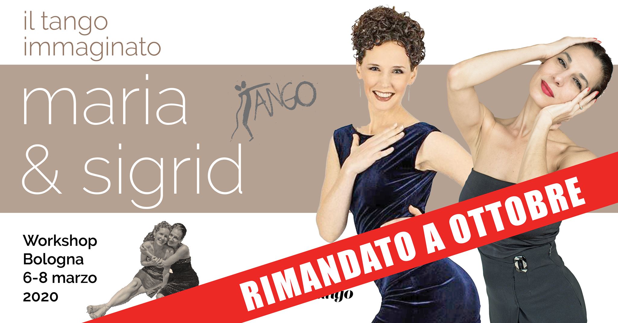 Rimandato ad ottobre:workshop con Maria e Sigrid -Bologna-