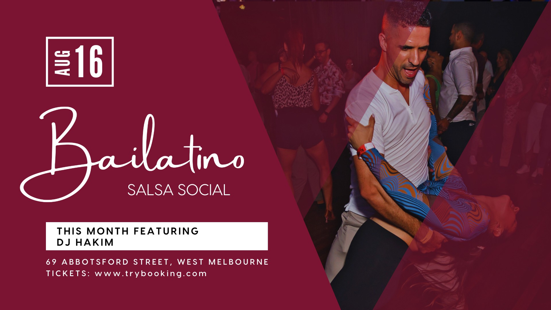 Bailatino Salsa Social - AUGUST 16