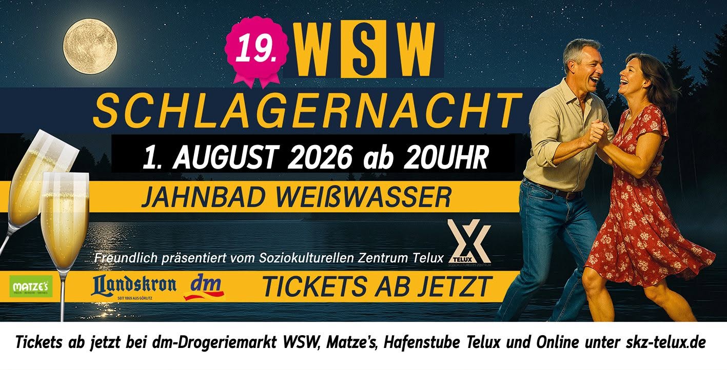 19. WSW-Schlagernacht im Jahnbad