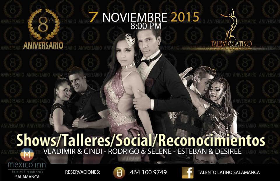 8vo Aniversario Talento Latino Salamanca