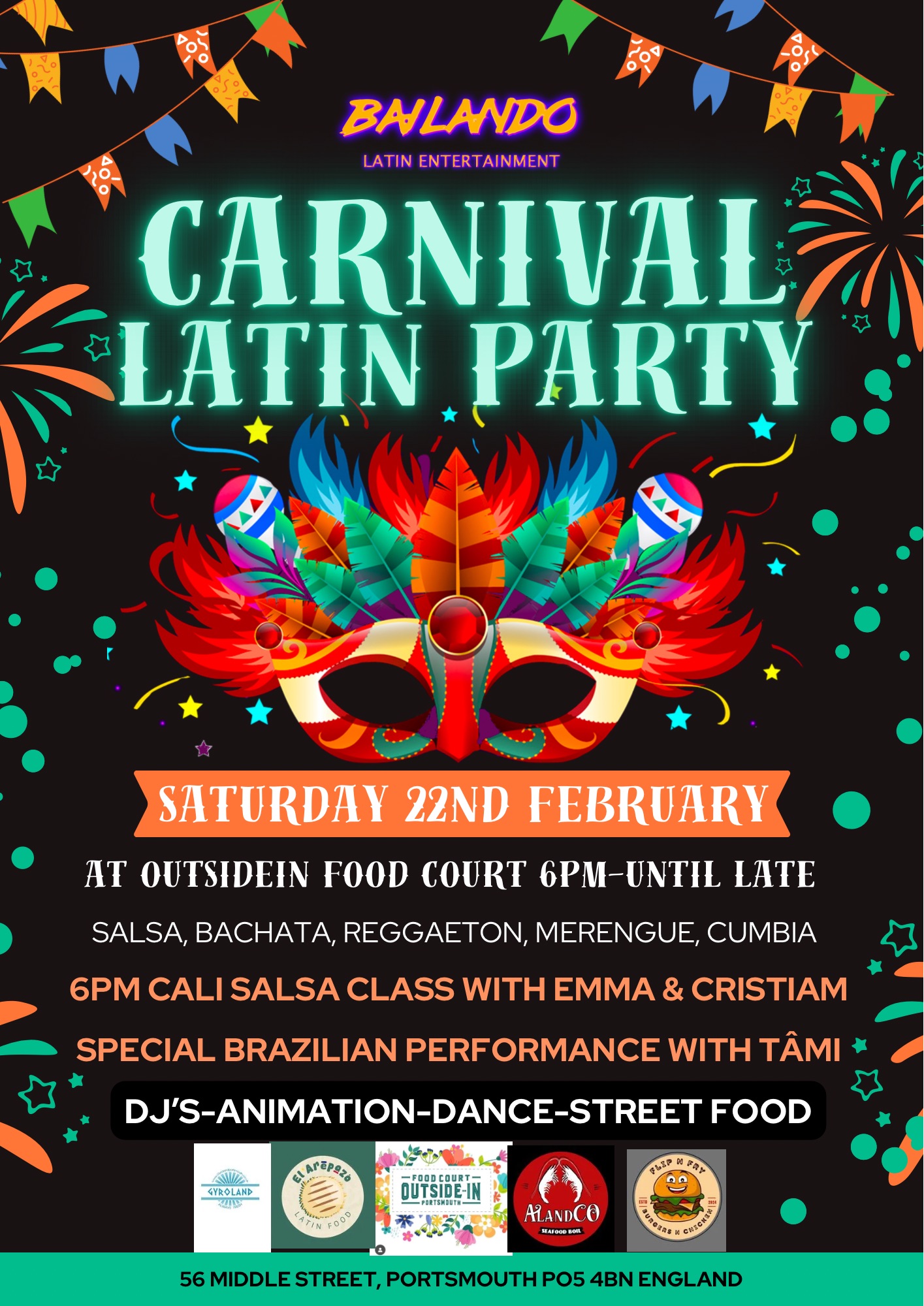 CARNIVAL LATIN PARTY 🎭