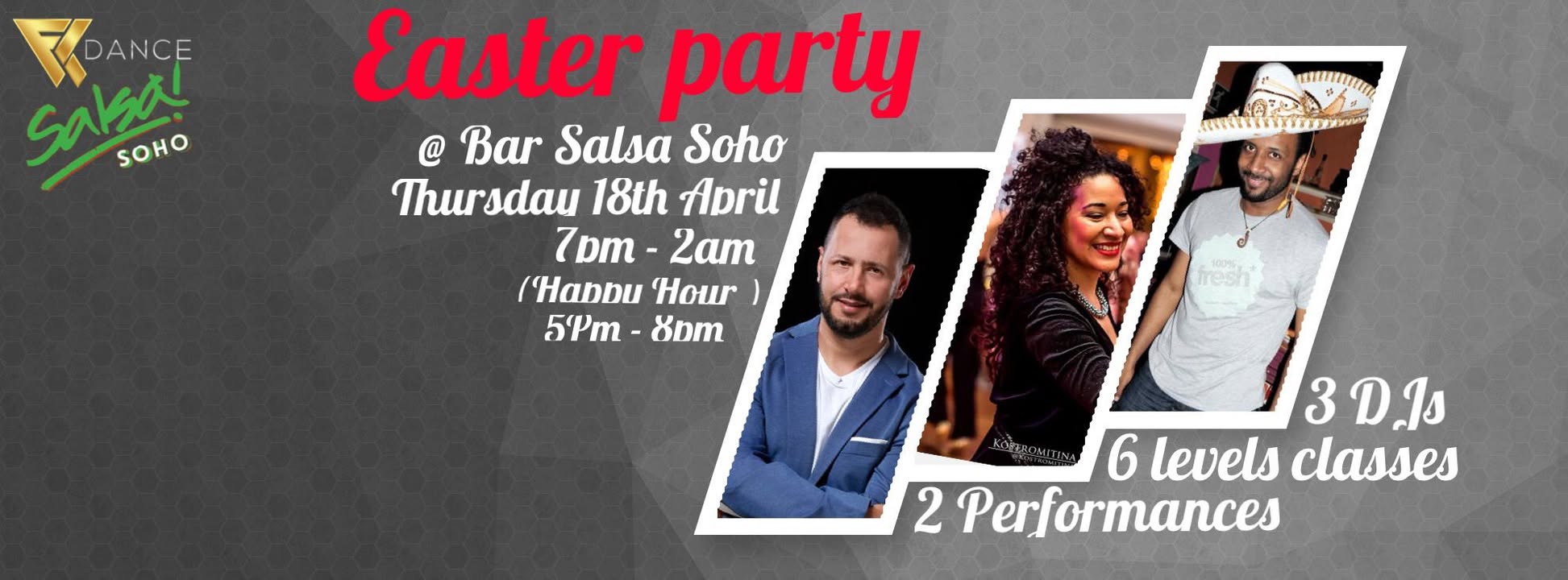 Easter Pre-Party Bar Salsa Soho