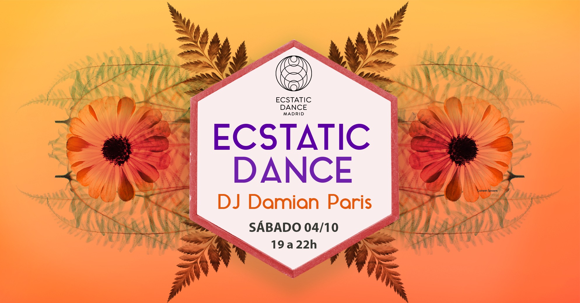Ecstatic Dance Madrid - Dj Damian Paris
