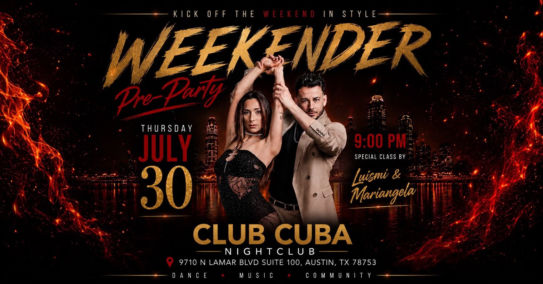 Fuego Weekender PRE-PARTY!