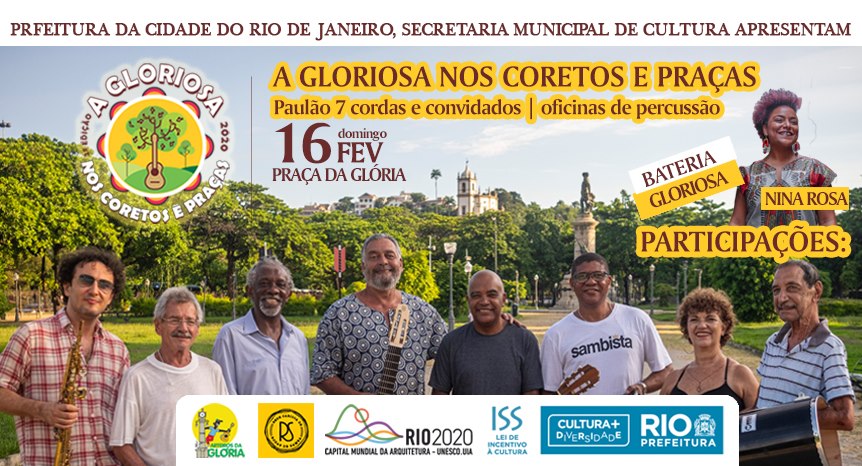 Gloriosa - Roda de Samba Paulão 7 Cordas nos Coretos e Praças