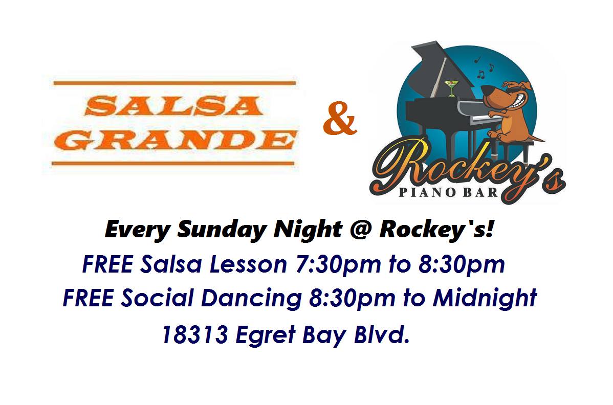 Rockey's Sunday Night Salsa - FREE! Starts Sept. 9th