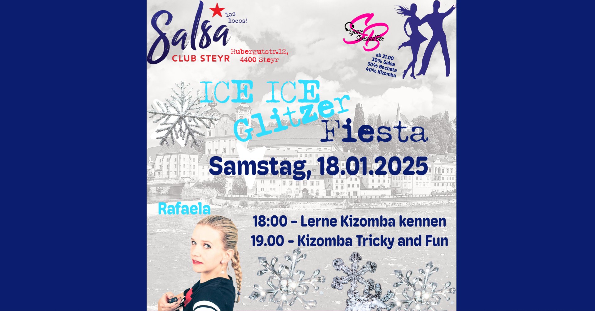 Ice Ice Glitzer Fiesta Tanznacht der Extraklasse!