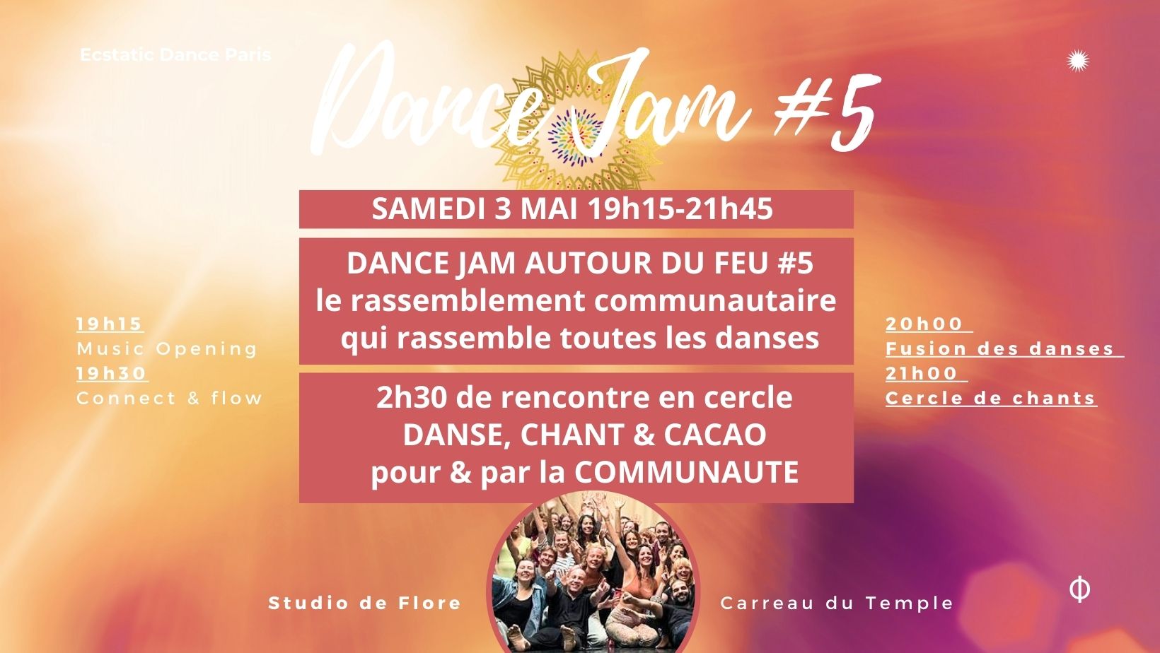 Dance Jam autour du Feu ★★★ Evénement communautaire
