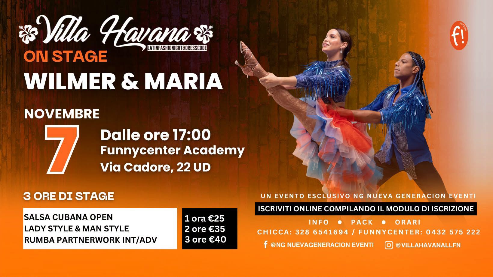 Wilmer y Maria VH on STAGE