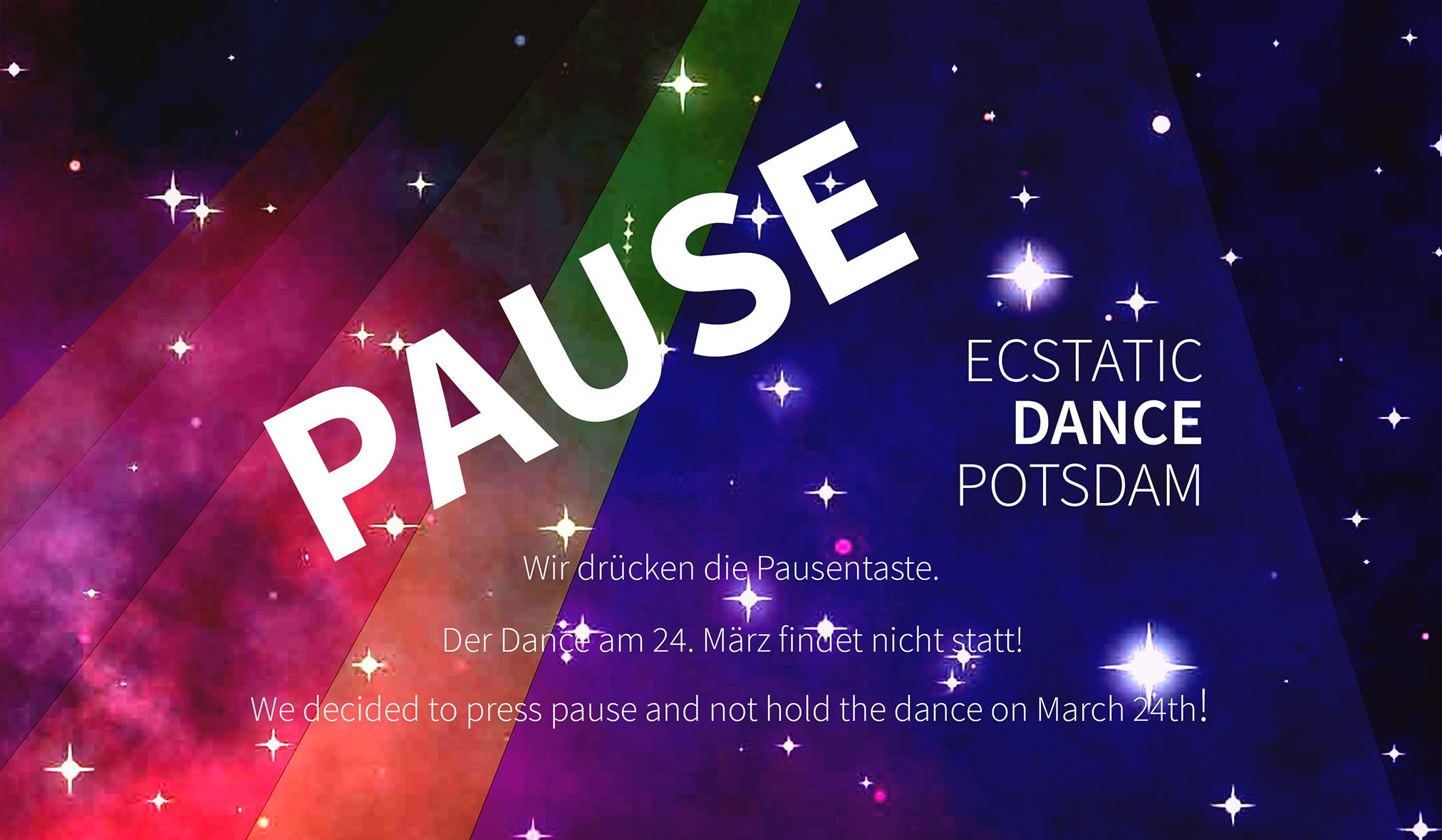 Abgesagt: Ecstatic Dance Potsdam - DJ Ben Pavlidis - 24.03.2020