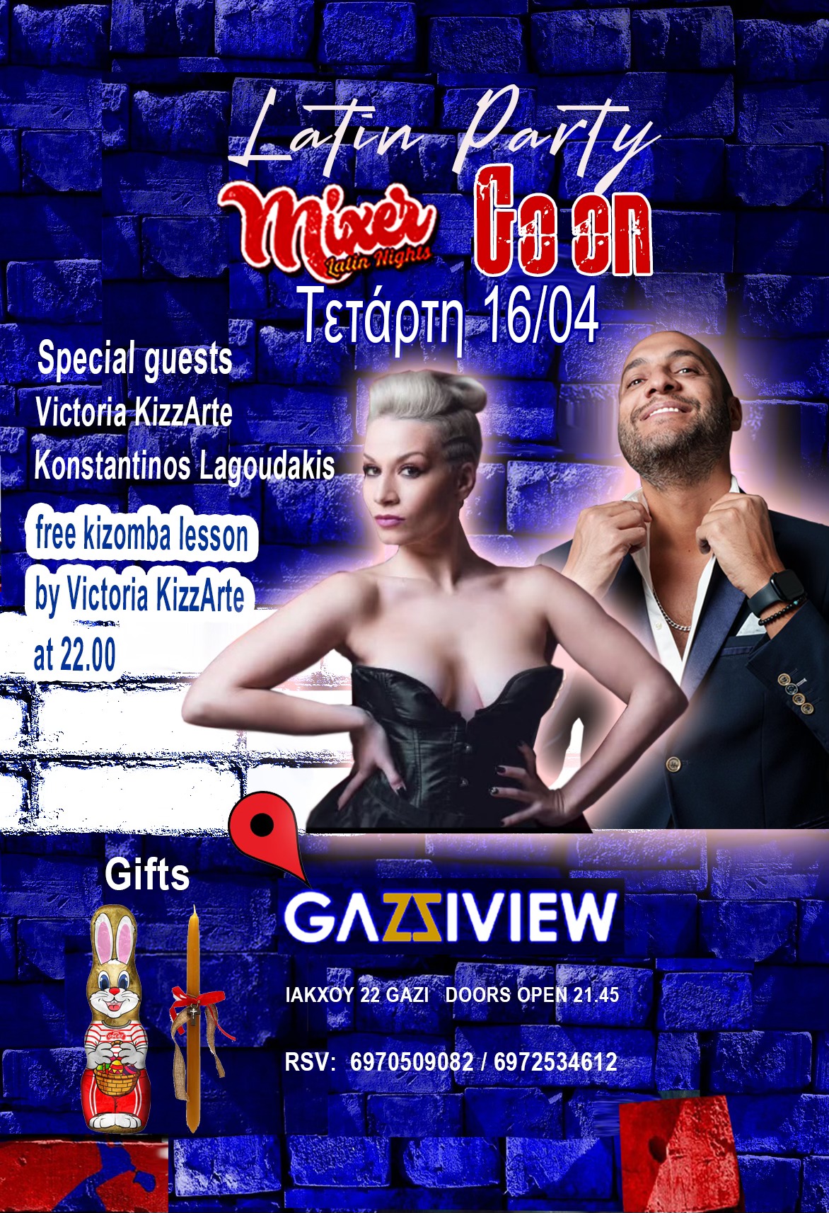 Mixer & Go On Latin Party @ GaziView