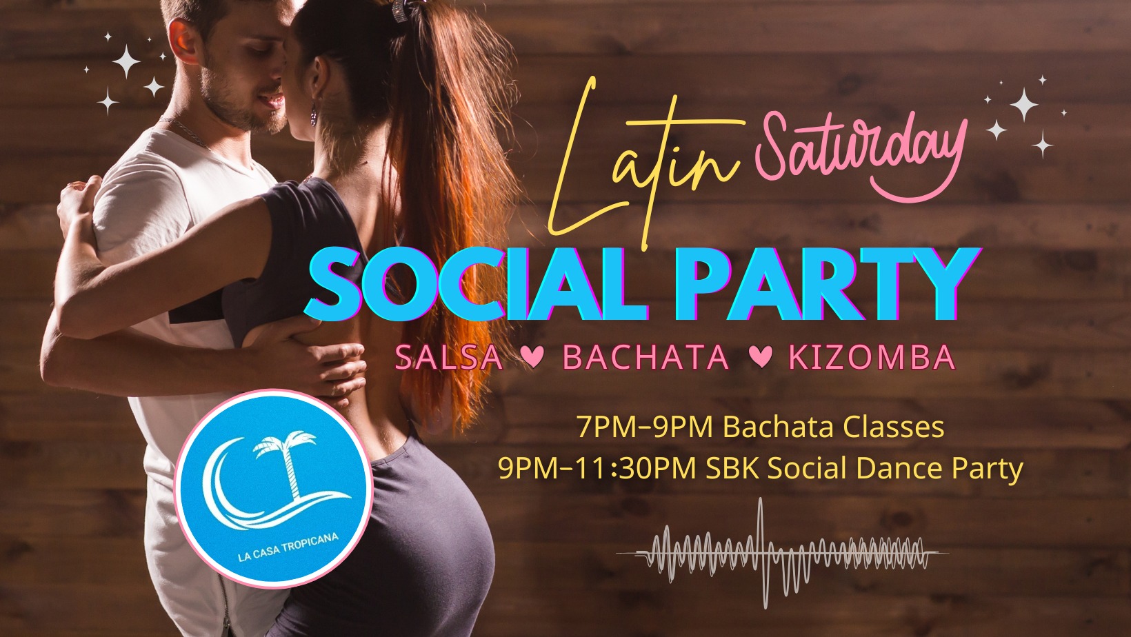 Latin Social Party & Beginner Bachata Dance Lessons