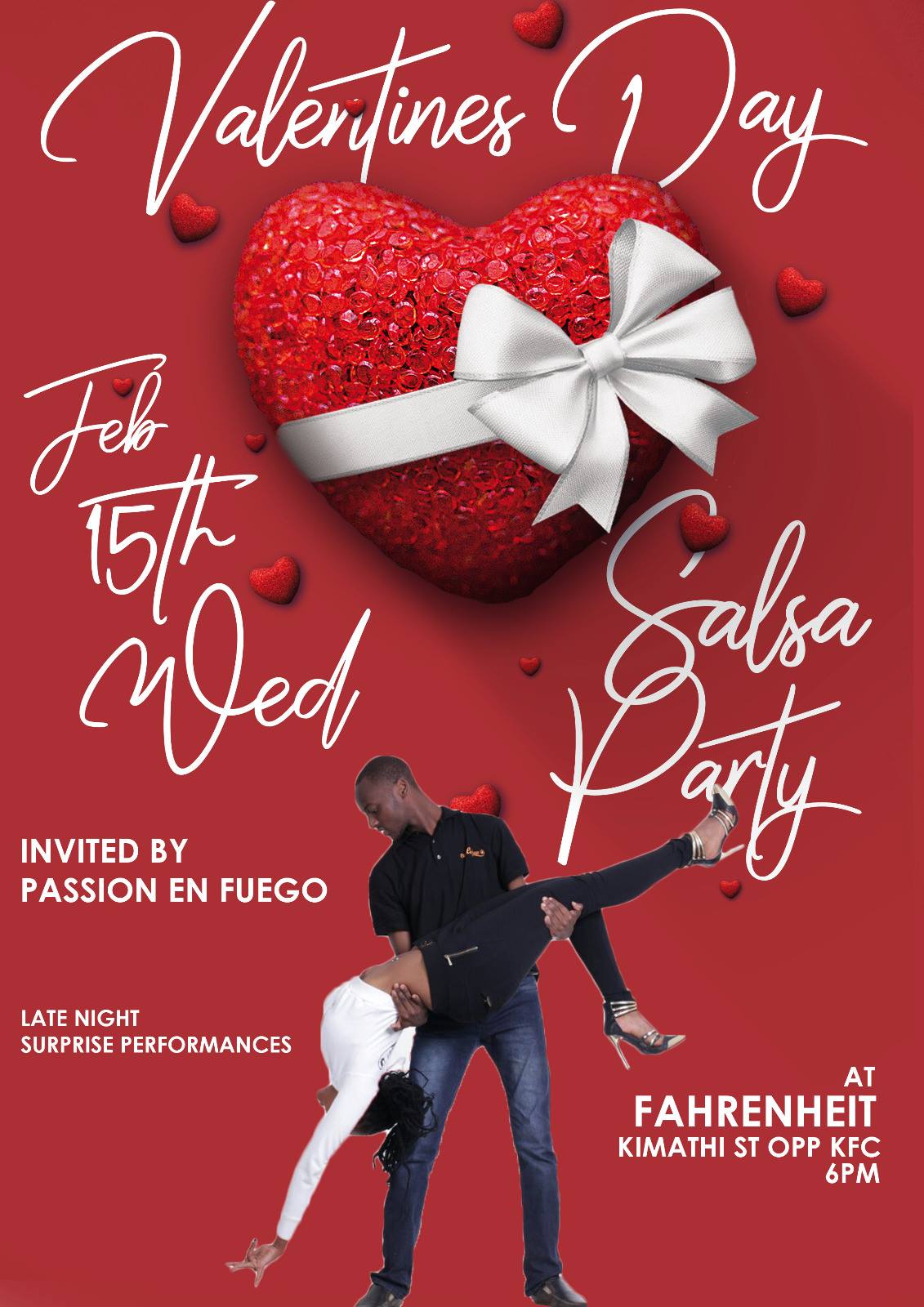 Valentine's Day salsa Party