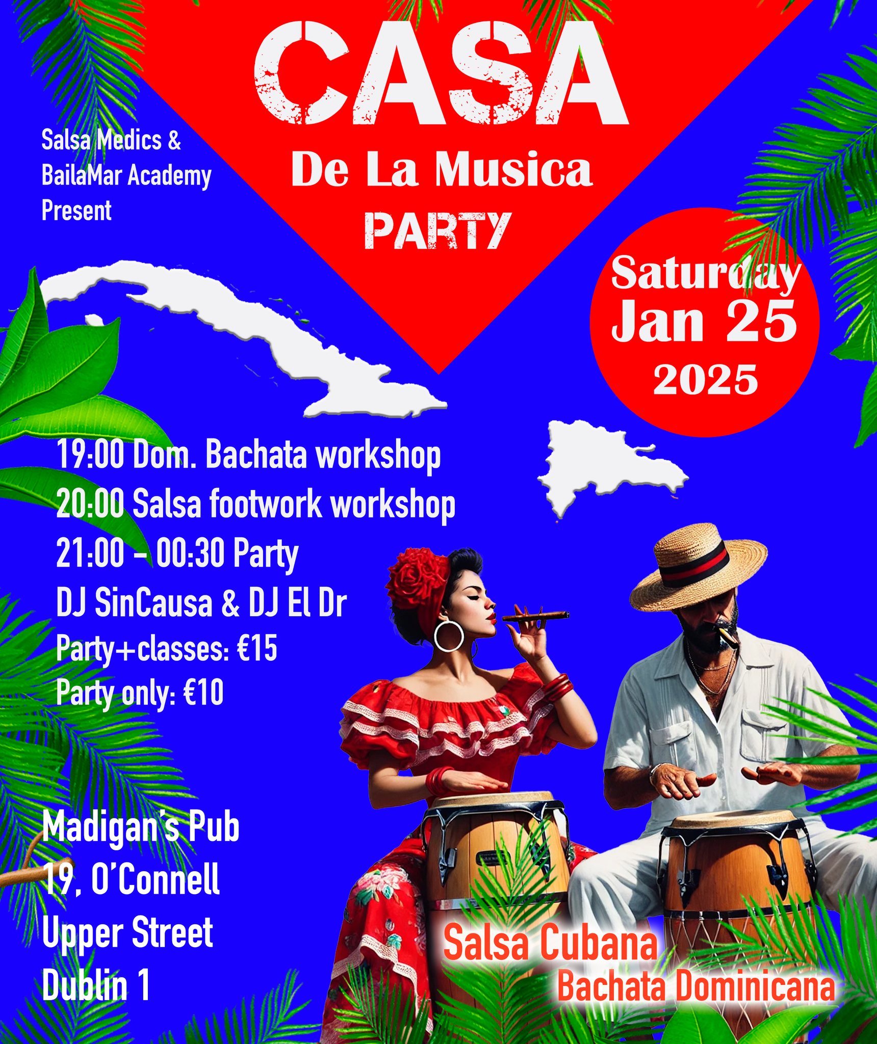 Casa De La Musica Party in Madigan's Pub