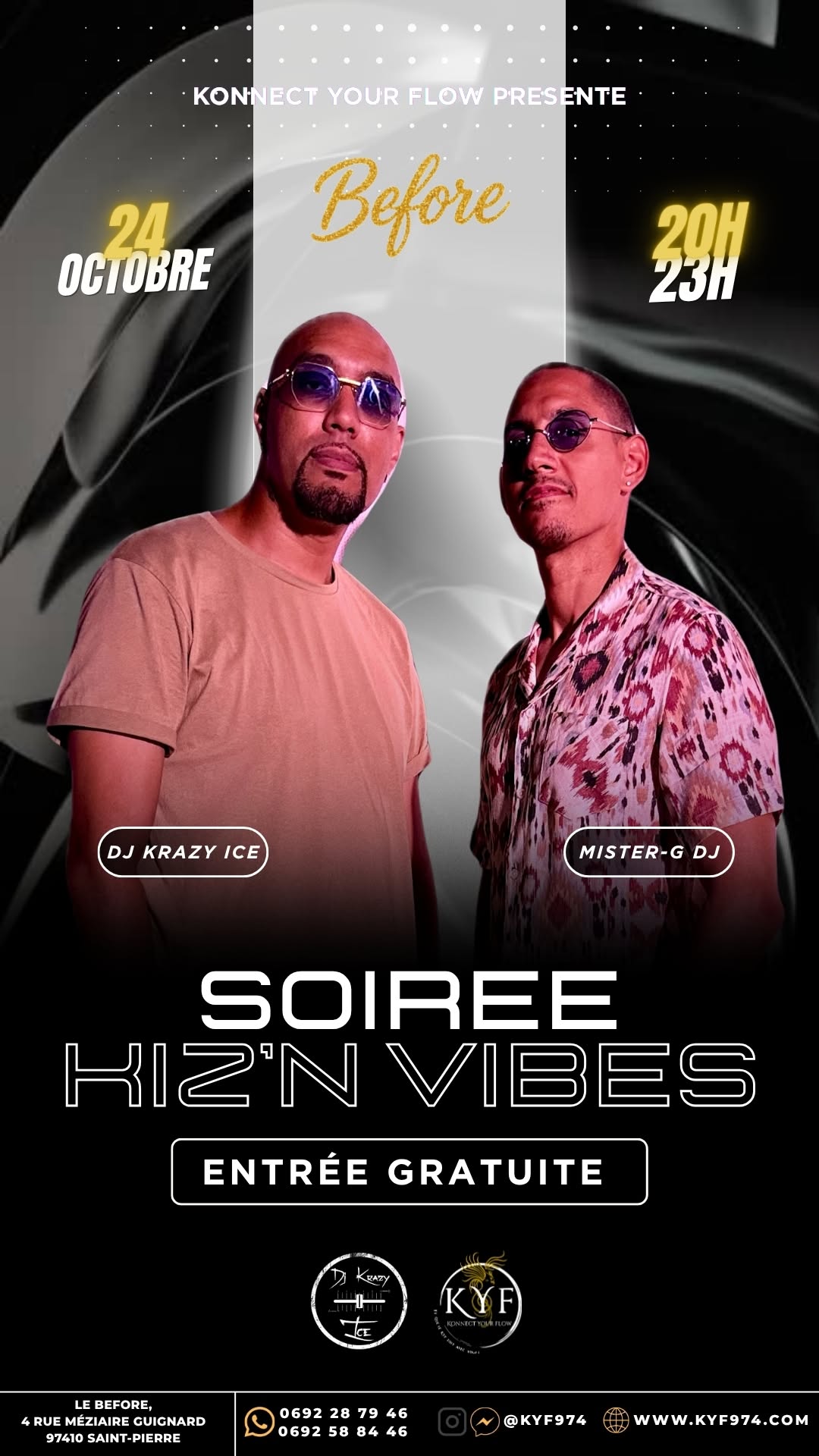 ✨ 𝐒𝐎𝐈𝐑𝐄𝐄 𝐊𝐈𝐙𝐎𝐌𝐁𝐀 𝐆𝐑𝐀𝐓𝐔𝐈𝐓𝐄 𝐚𝐮 𝐁𝐄𝐅𝐎𝐑𝐄 🔥
