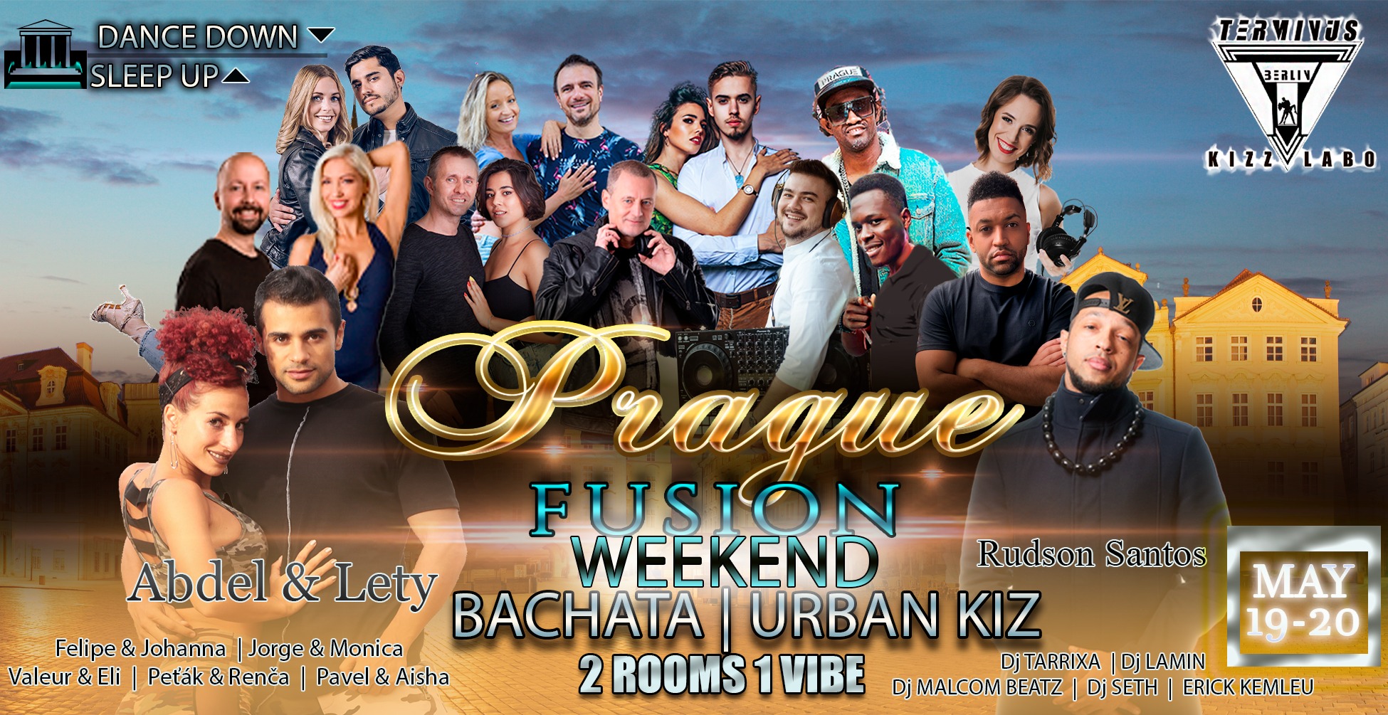 Prague Bachata <> Urban kiz Fusion Weekend