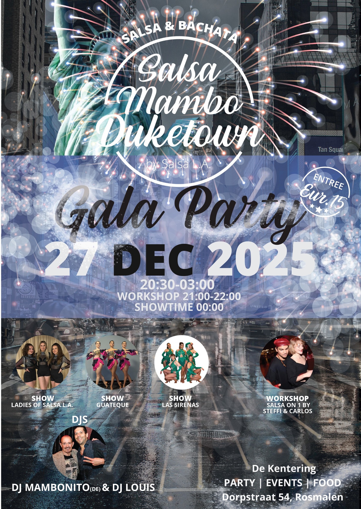 Mambo Duketown Salsa & Bachata Gala Party