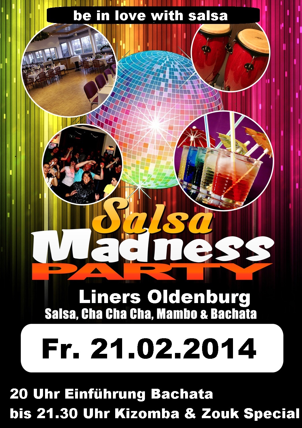 Salsa Madness Party in Oldenburg + Kizomba & Zouk Spezial