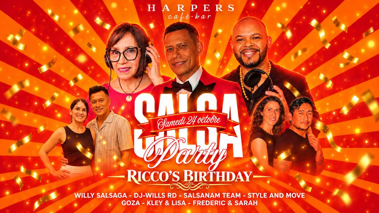 ✨HARPERS SALSA PARTY✨