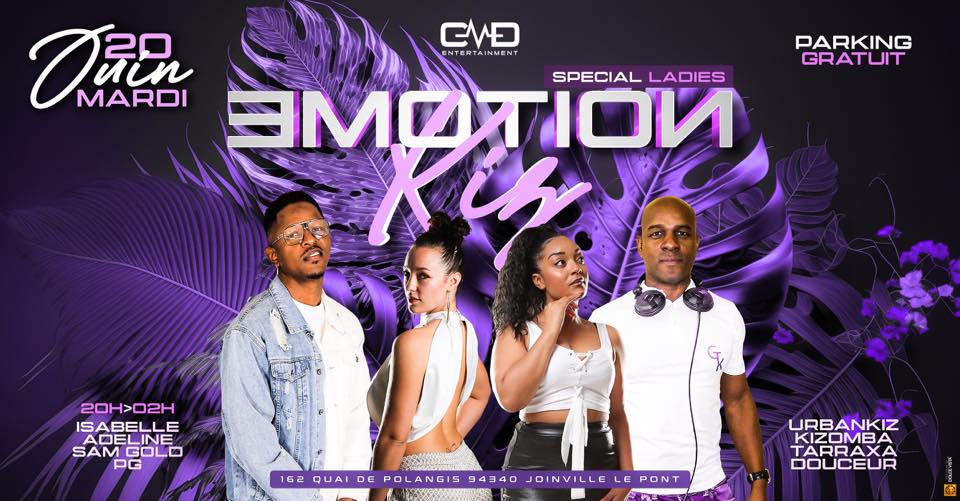 Emotion Kiz Mardi 20 Juin et pas Mercredi