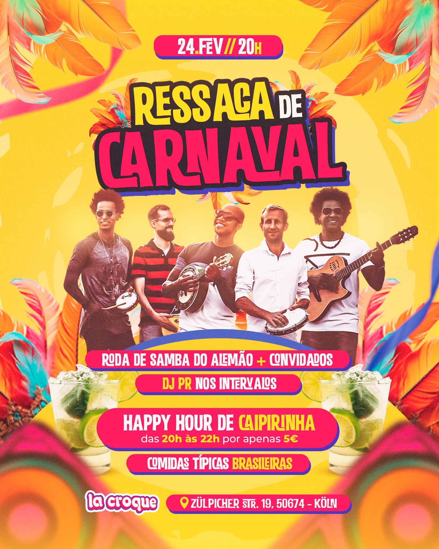 Ressaca de Carnaval & Aniversário do Nego Dó com a Roda de Samba do Alemão & Convidados
