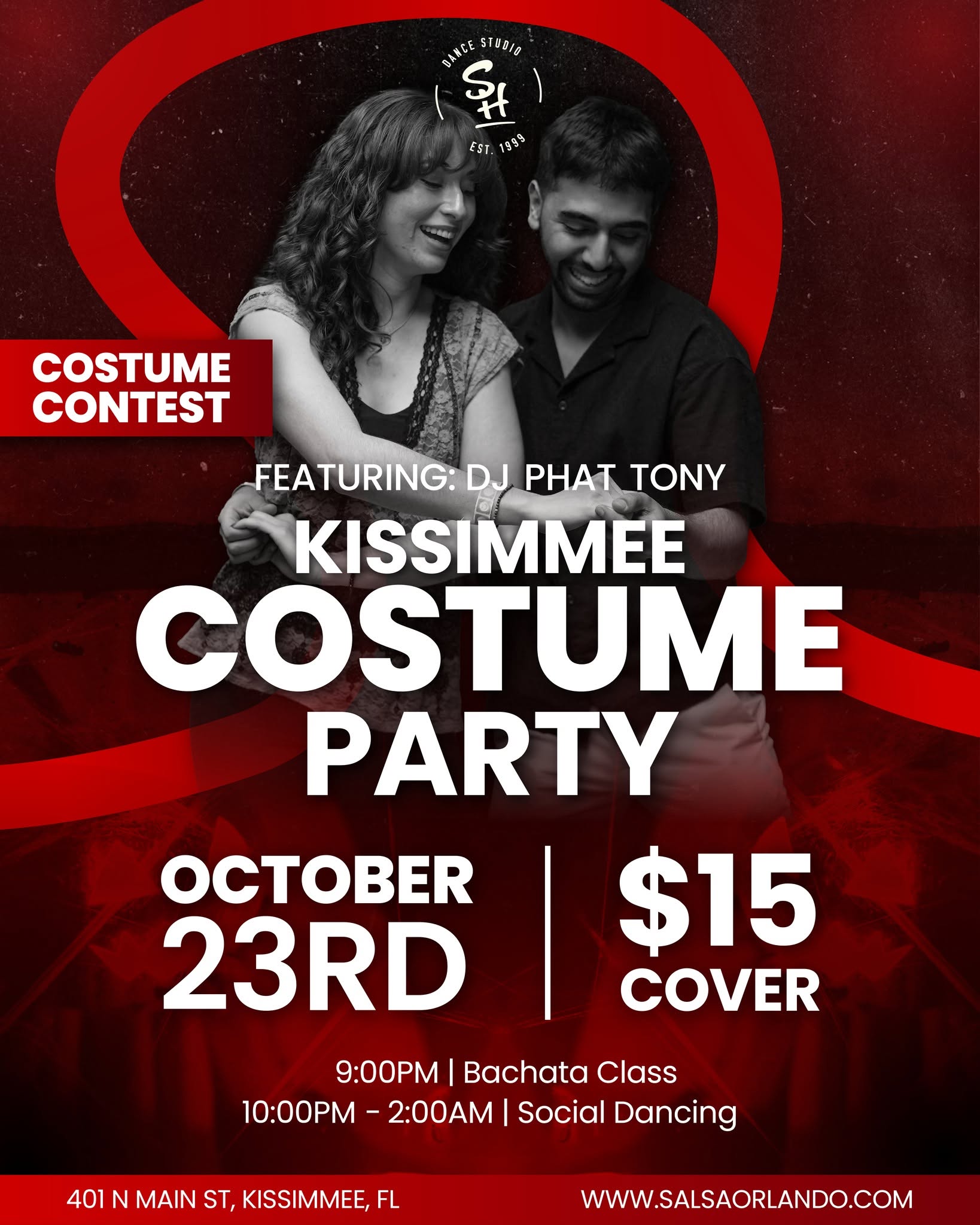 Kissimmee Costume Party featuring DJ Phat Tony Salsa Heat