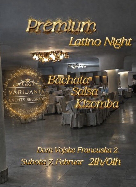Premium Latino Night Bachata Salsa Kizomba