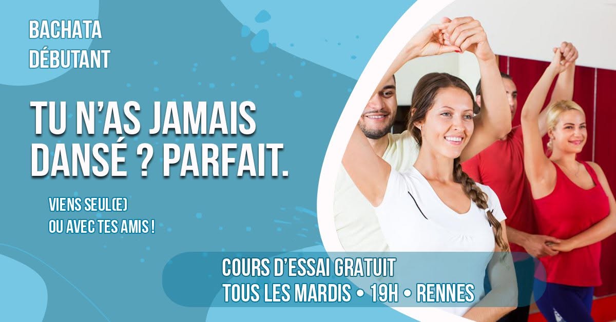 Cours de Bachata Débutant Portes Ouvertes