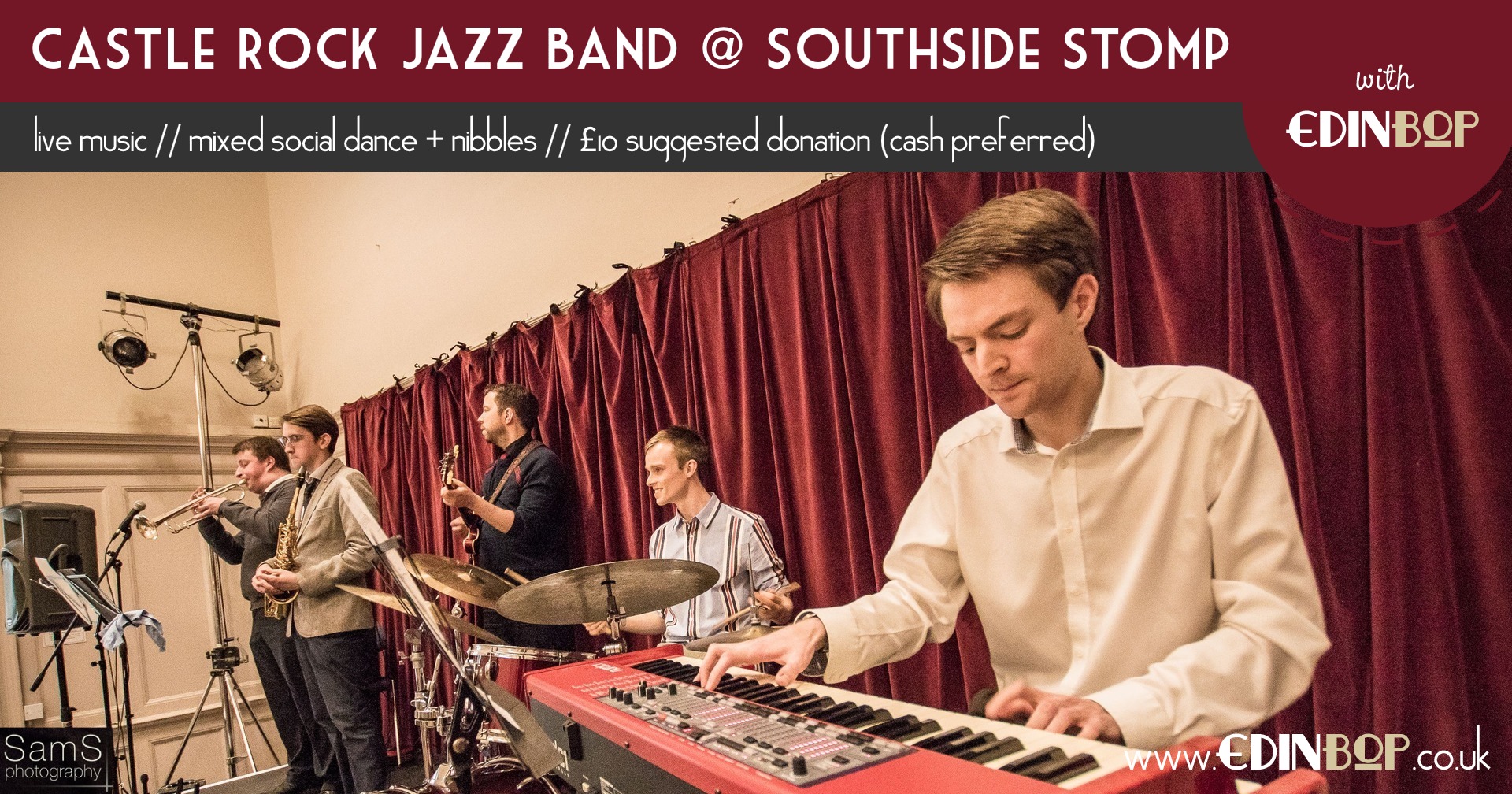 CASTLE ROCK JAZZ BAND @ SOUTHSIDE STOMP: a monthly swing & blues social