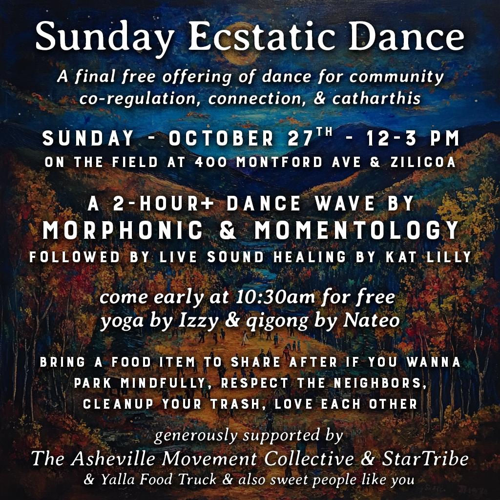 Sunday Ecstatic Dance "Integration and Learning"