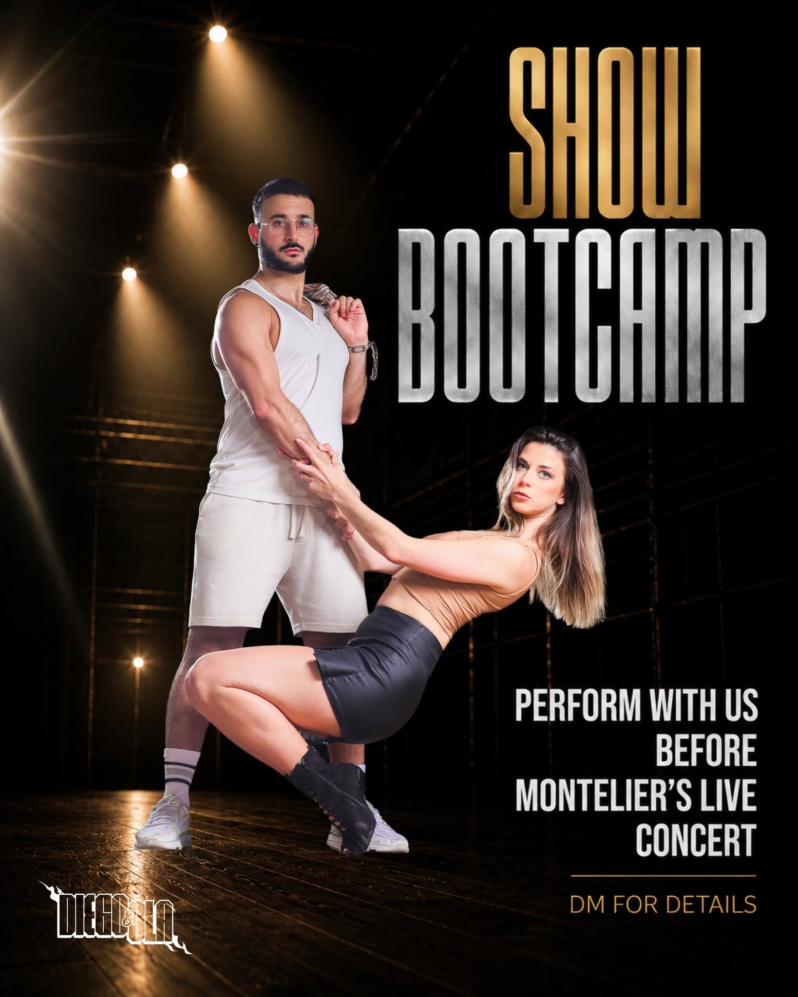 BACHATA SHOW BOOTCAMP: MONTELIER CONCERT PERFORMANCE BY DIEGO & OLA