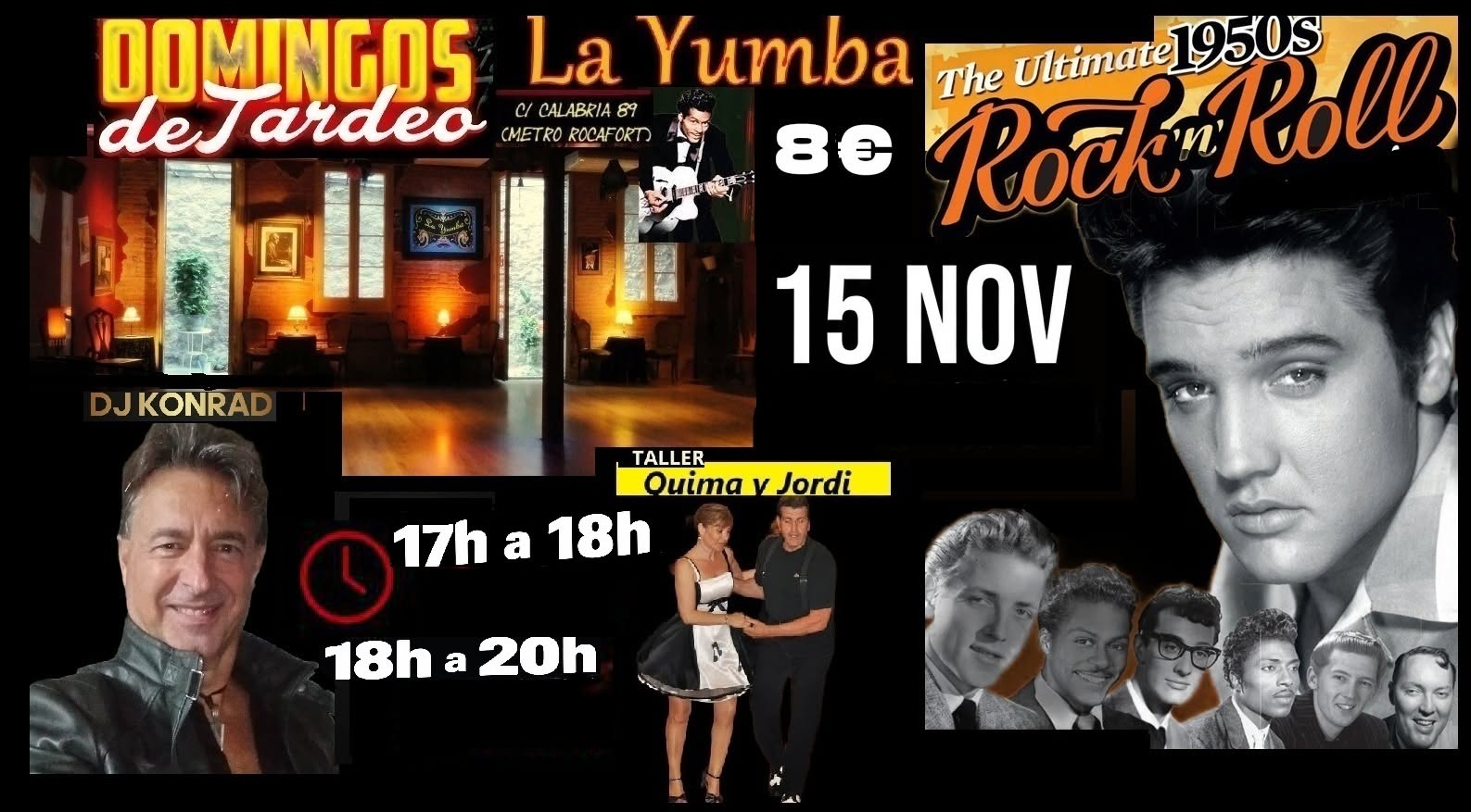 Tardeo Rock'n'Roll ELVIS + Classics