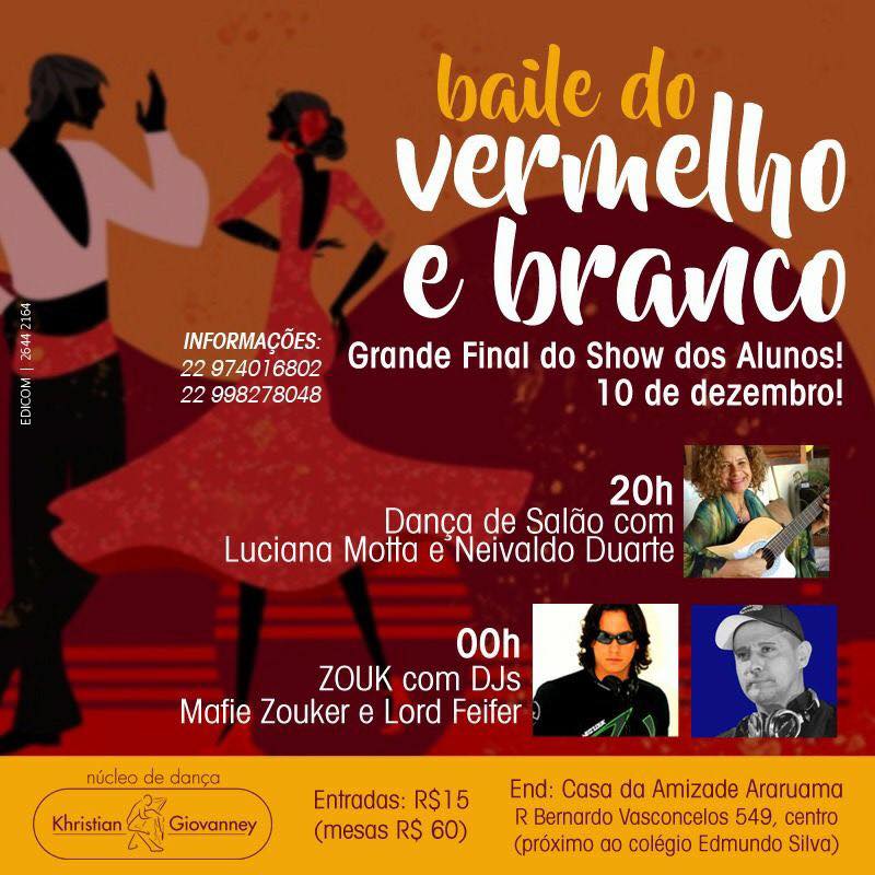 Baile do vermelho e branco