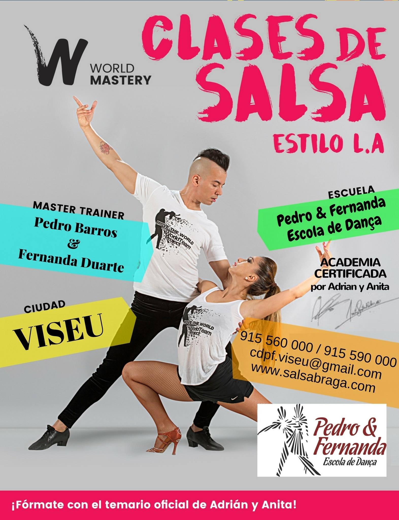 Turmas de Salsa - Programa Oficial Adrian y Anita