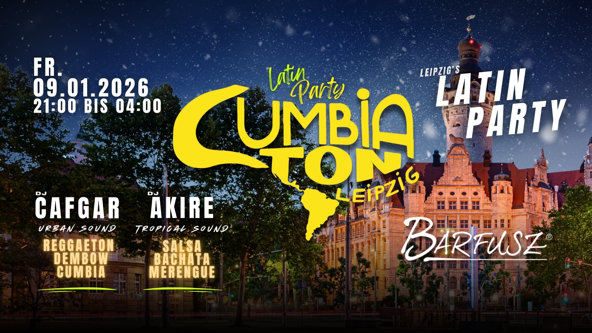 Cumbiaton Leipzig - Leipzig's Latin Party (Classic Edition) 🌴