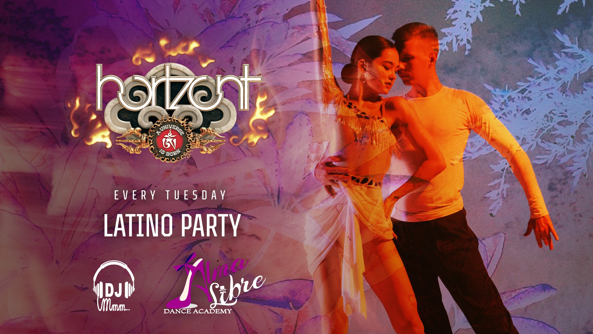 CLUB HORIZONT: Latino Party с Alma Libre Dance Academy & DJ Mmm...
