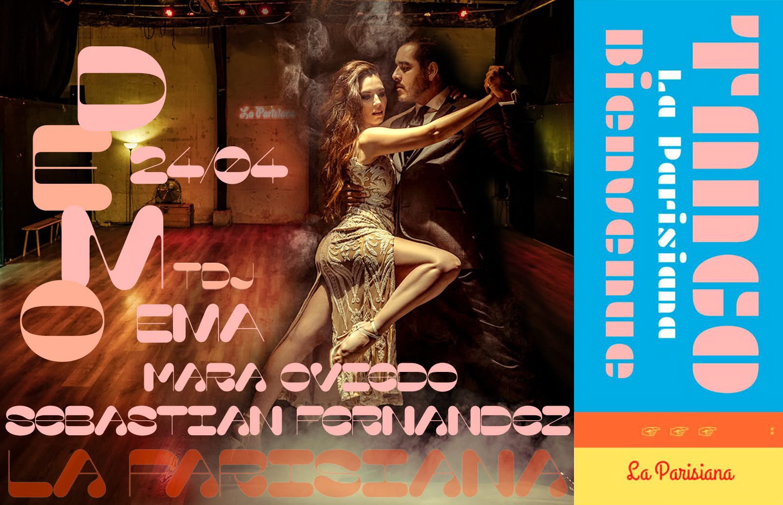 La Parisiana Cours & Démo des Maestros Tango 24 04