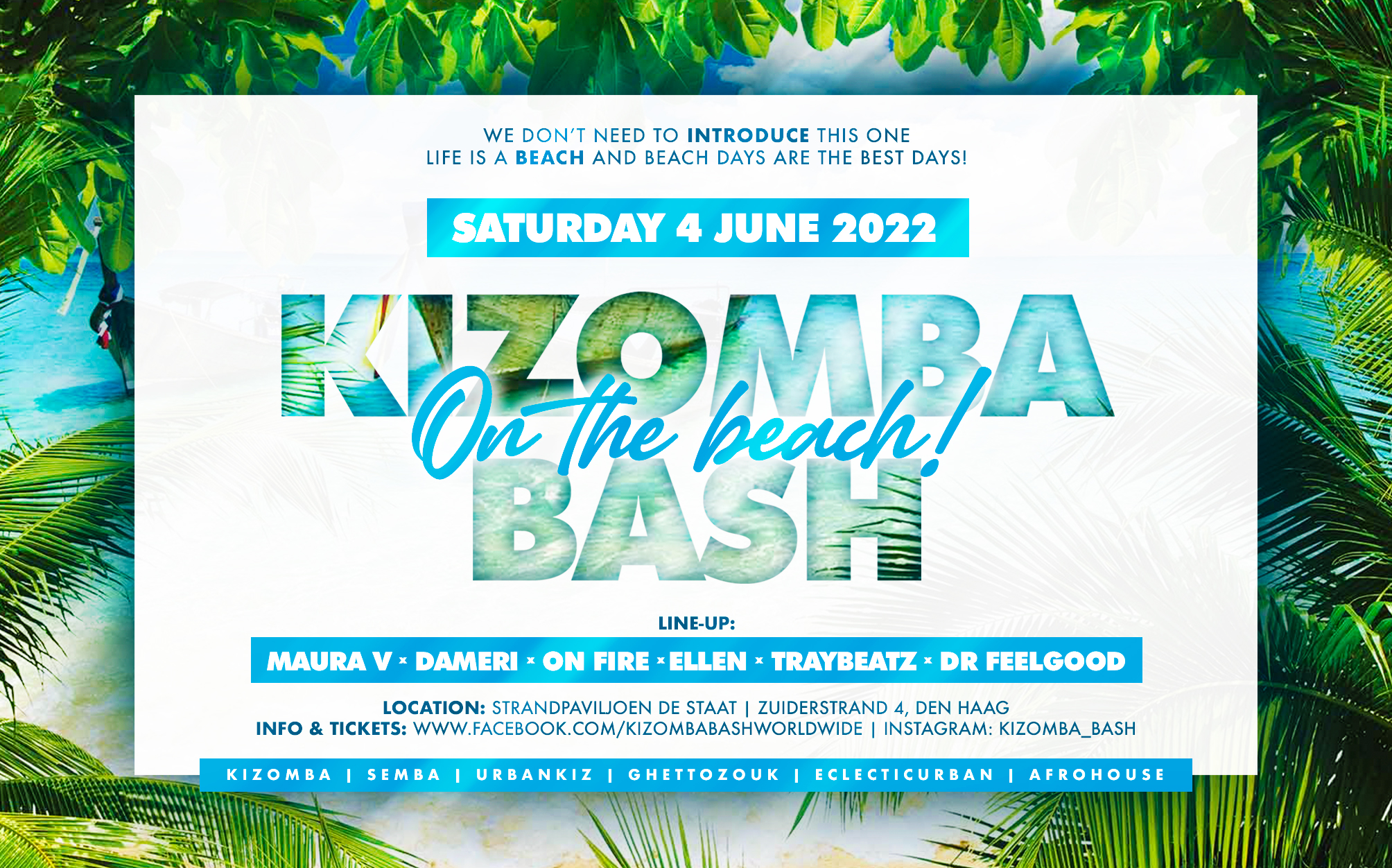 Kizomba Bash on the Beach 2022
