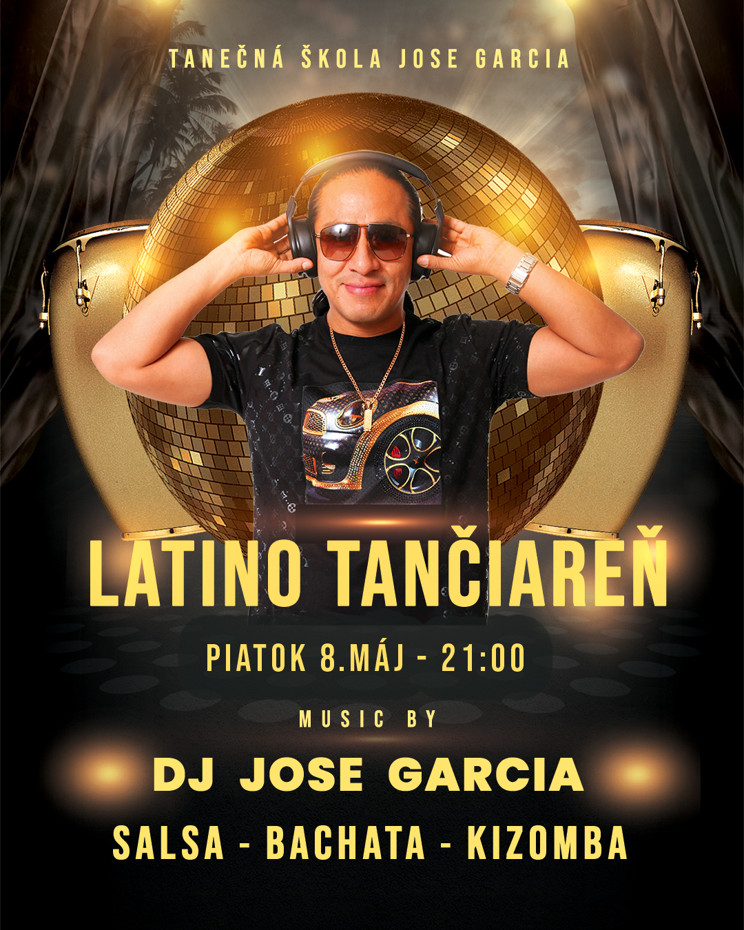 LATINO TANČIAREŇ - PIATOK 8.MÁJA 💃🕺🔥