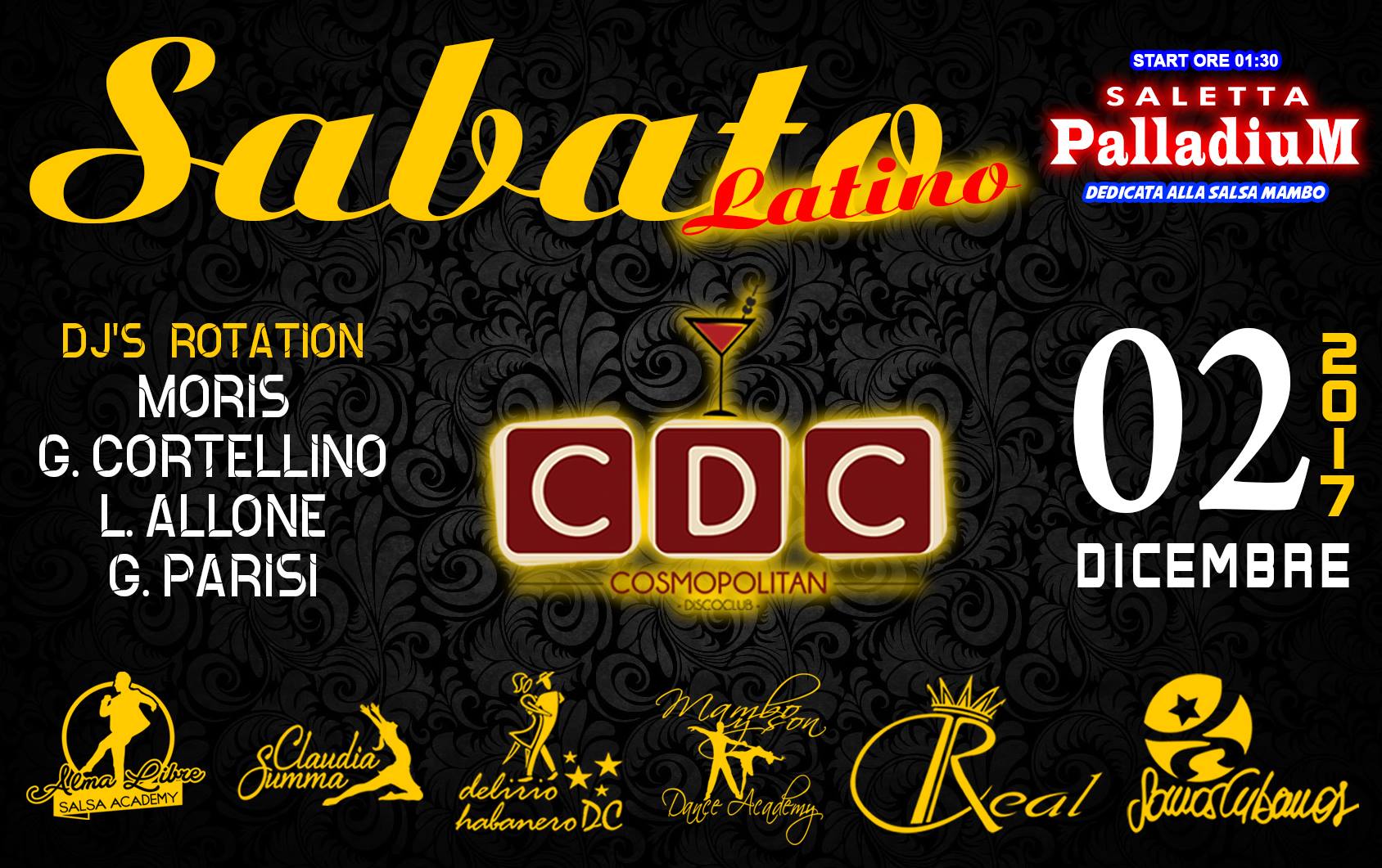 ♫♪ Il Sabato Latino Messinese ♫♪ CDC Cosmopolitan
