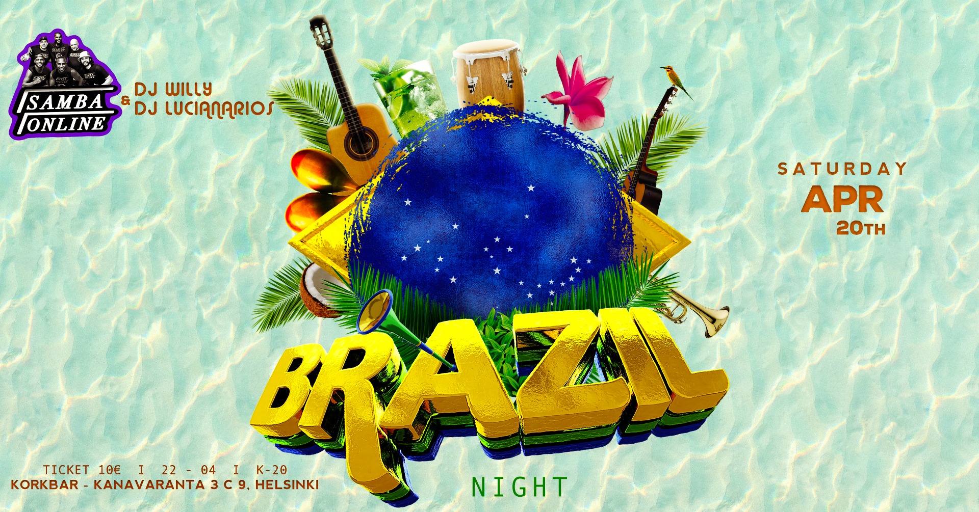 Brazil Night - Korkbar with SambaOnline