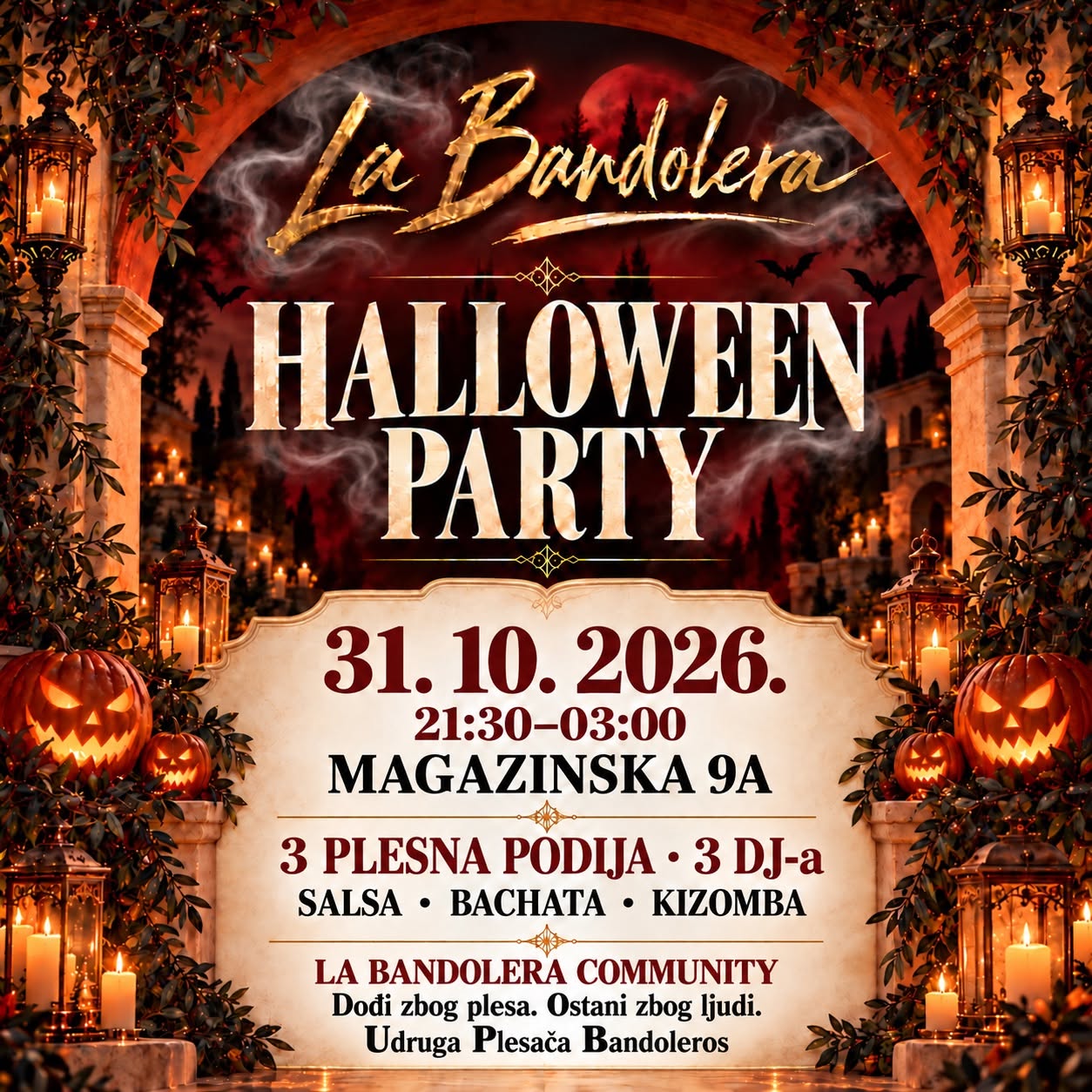 🎃 LA BANDOLERA HALLOWEEN PARTY 🎃