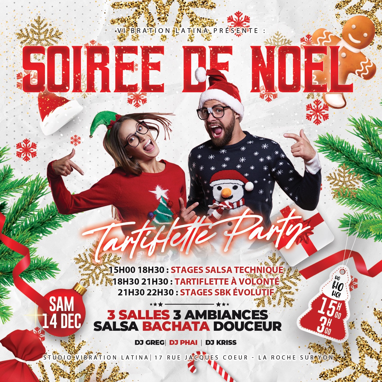 ✨ Soirée SBK de Noël & Tartiflette party 🎄🎅🏼