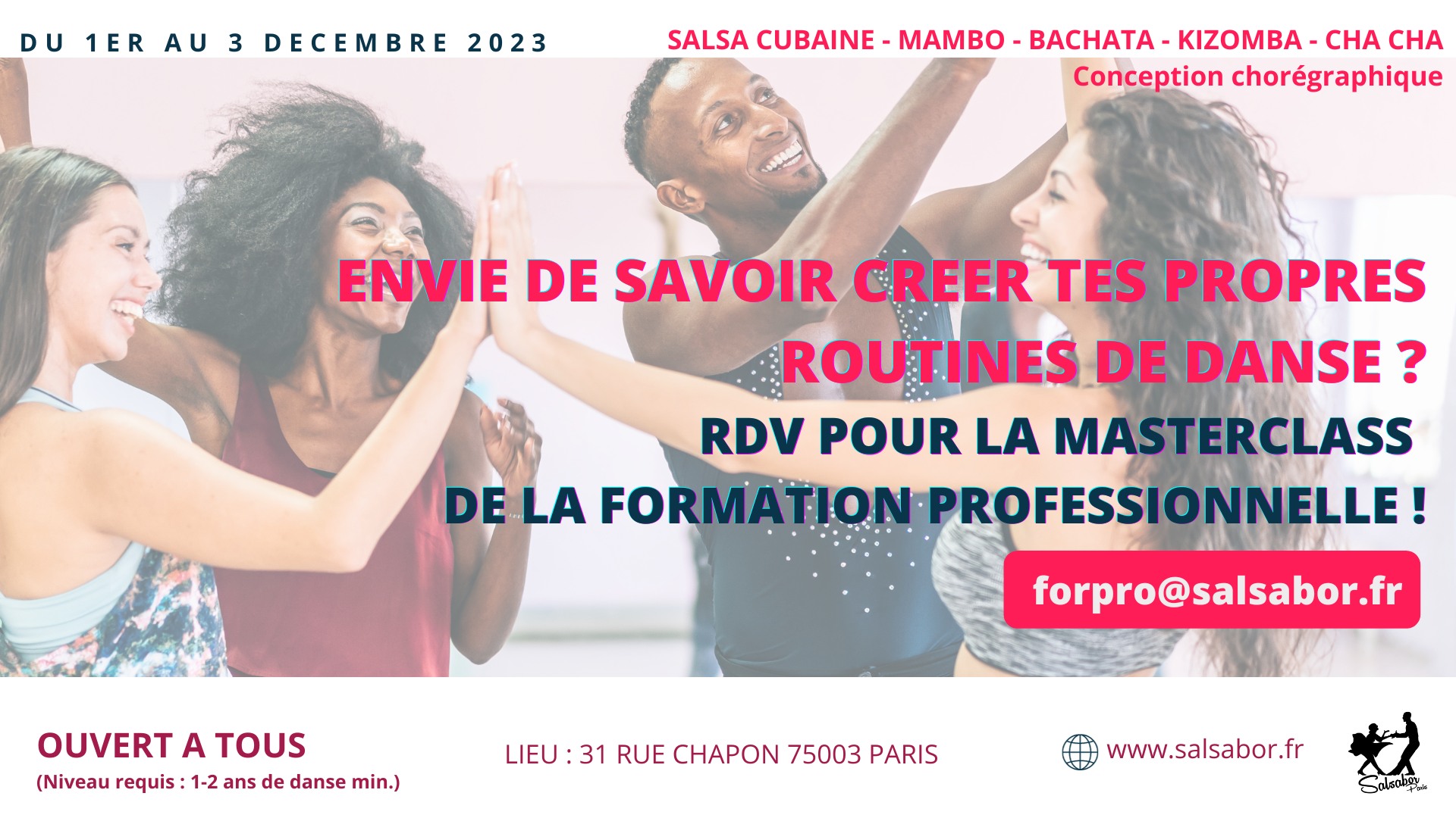 MASTERCLASS CONCEPTION CHOREGRAPHIQUE