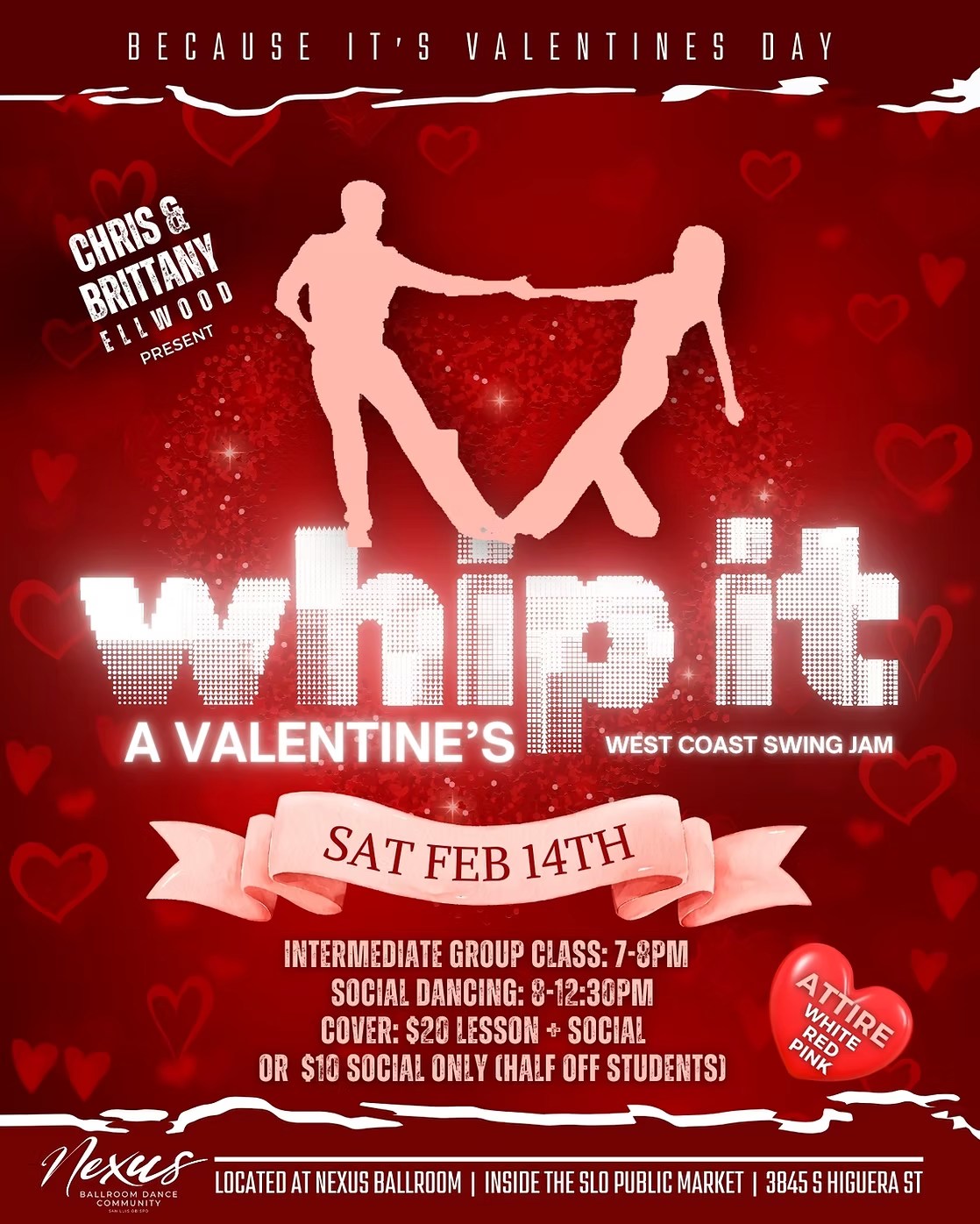 Whip It! A Valentine's West Coast Swing Party