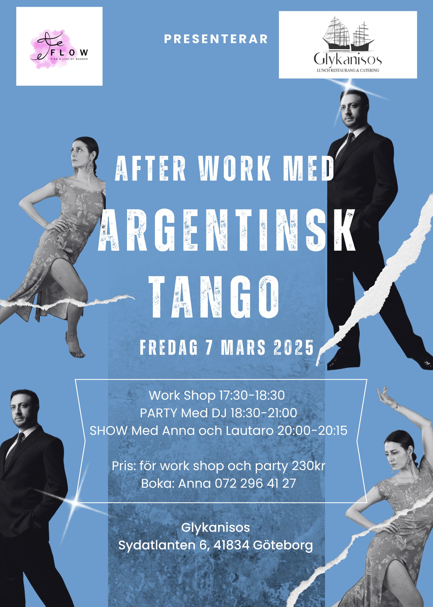 AW med Argentinsk Tango, klass, fest och show