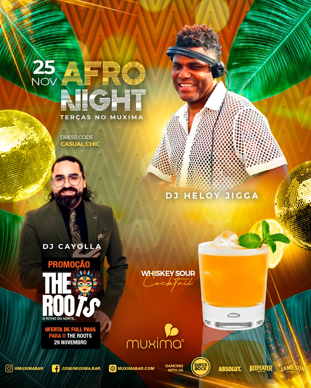 TERÇA 25 NOV 👣 【 Afro Night】