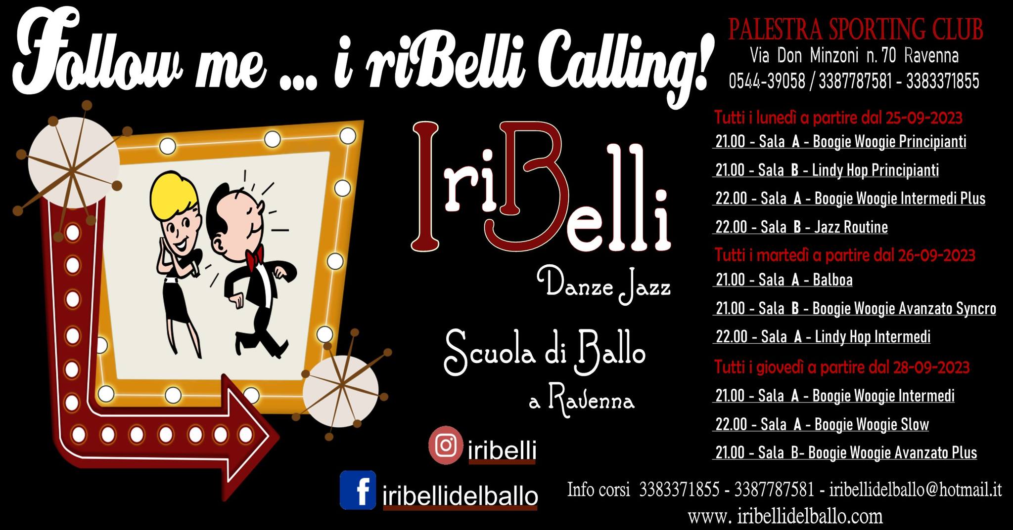 SETTIMANA OPEN SCUOLA DI BALLO I RIBELLI