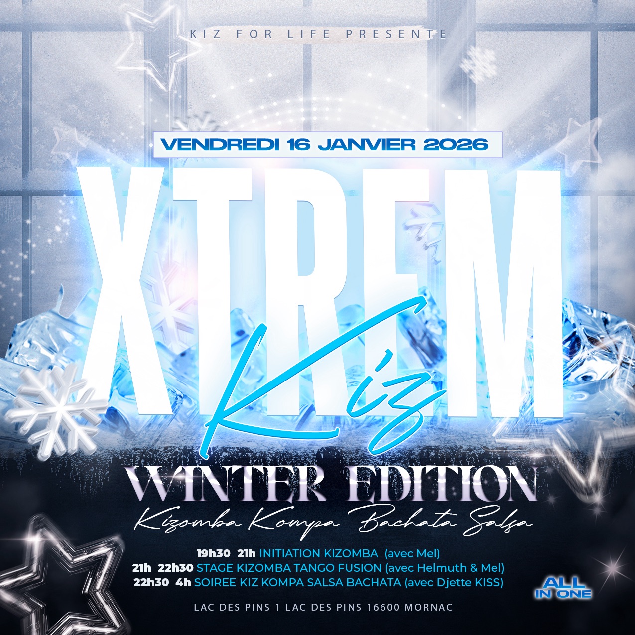 XTREM KIZ WEEKENDER ❄️ VENDREDI SPÉCIAL SBK